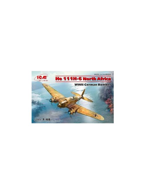 ICM - He 111H6 North Africa WWII German Bombe Limited