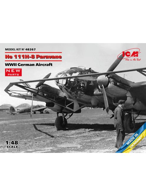 ICM - He 111H-8 Paravane, WWII German Aircraft