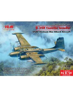   ICM - B-26K Counter Invader, USAF Vietnam War Attack Aircraft