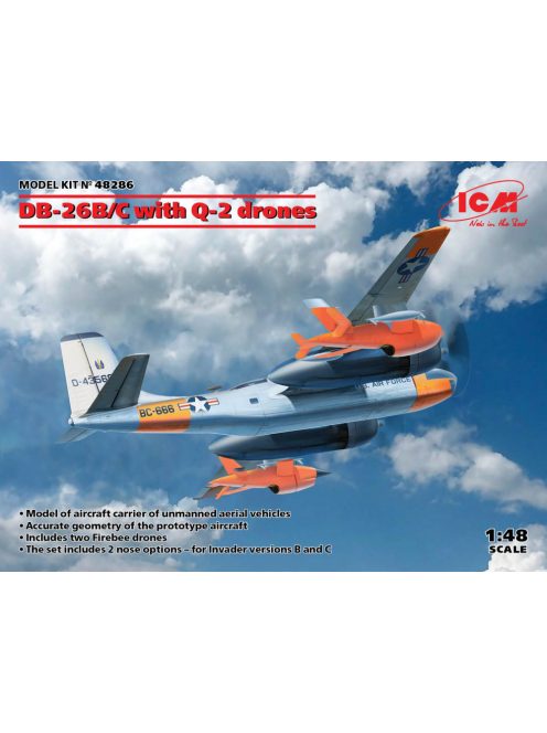 ICM - DB-26B/C with Q-2A Firebee drones