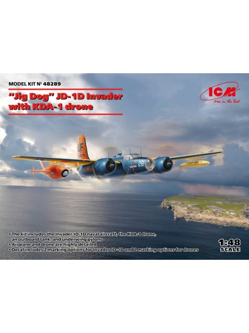 ICM - ''Jig Dog' JD-1D Invader with KDA-1 drone