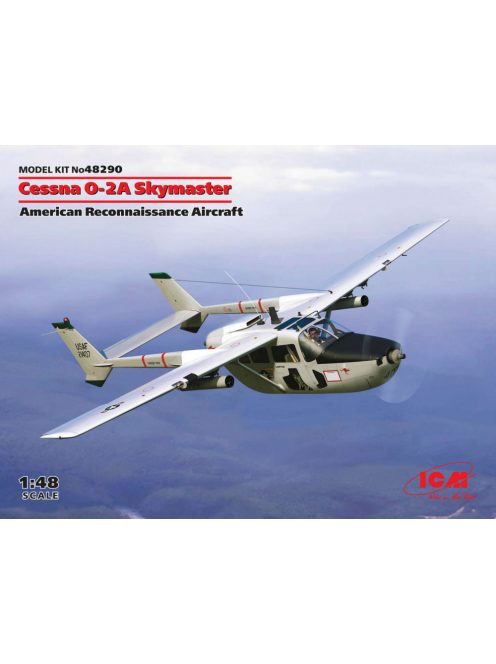 ICM - Cessna O-2A Skymaster, American Reconnaissance Aircraft (100% new molds)