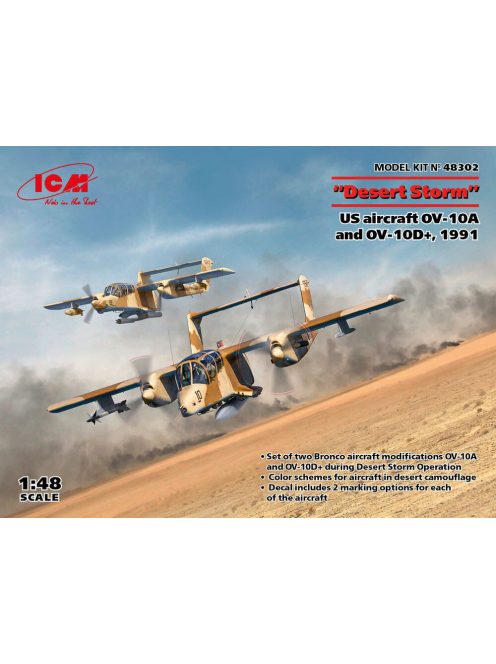 ICM - 'Desert Storm'. US aircraft OV-10A and OV-10D+, 1991