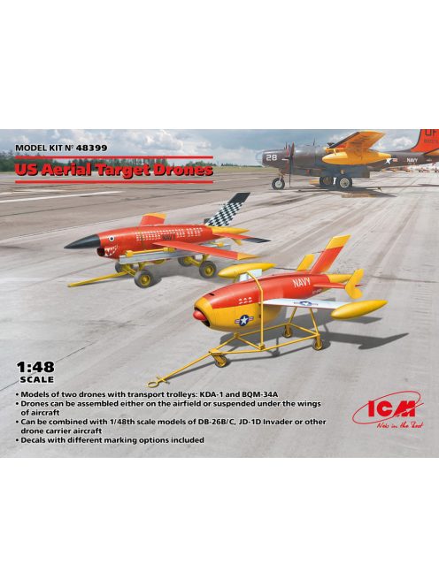 ICM - 1:48 ICM US Aerial Target Drons