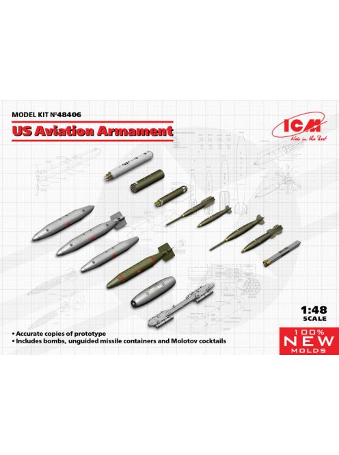 ICM - US Aviation Armament (100% new molds)