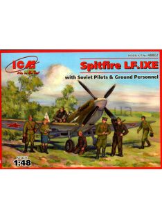 ICM - Spitfire Mk LF IXE with RAF Pilots/Ground Crew