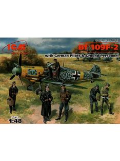 ICM - Bf 109F-2 with German Pilots and Ground Personnel