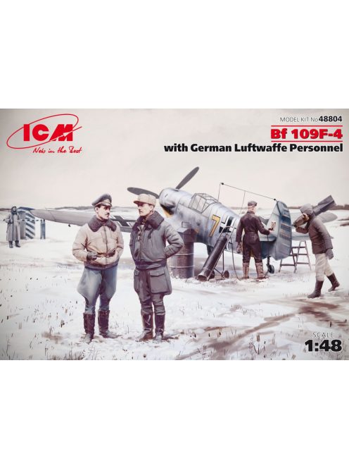 ICM - Bf 109F-4 with German Luftwaffe stuff