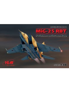   ICM - MiG-25 RBT,Soviet Reconnaissance Plane (100% new molds)