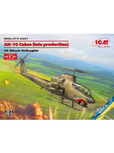   ICM - AH-1G Cobra (late production), US Attack Helicopter (100% new molds)