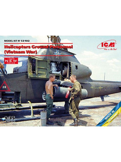 ICM - Helicopters Ground Personnel (Vietnam War) (100% new molds)