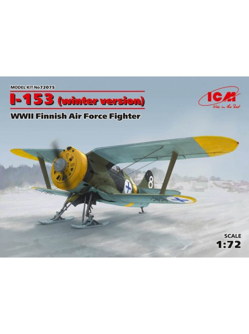 ICM - I-153,WWII Finnish Air Force Fighter winter version