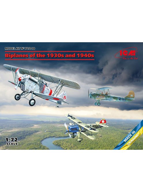 ICM - Biplanes of the 1930s and 1940s (??-51A-1, Ki-10-II, U-2/Po-2VS)