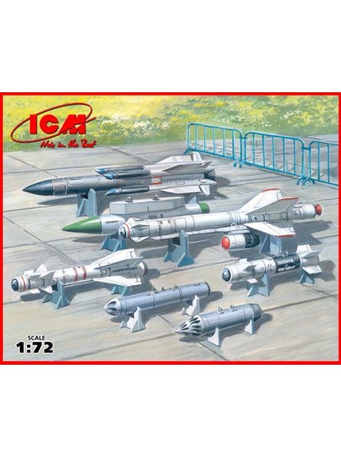 ICM - Soviet Air-to-Surface Armament (X-29T,X-31P,X-59M missiles, B-13L, B-8M1 r