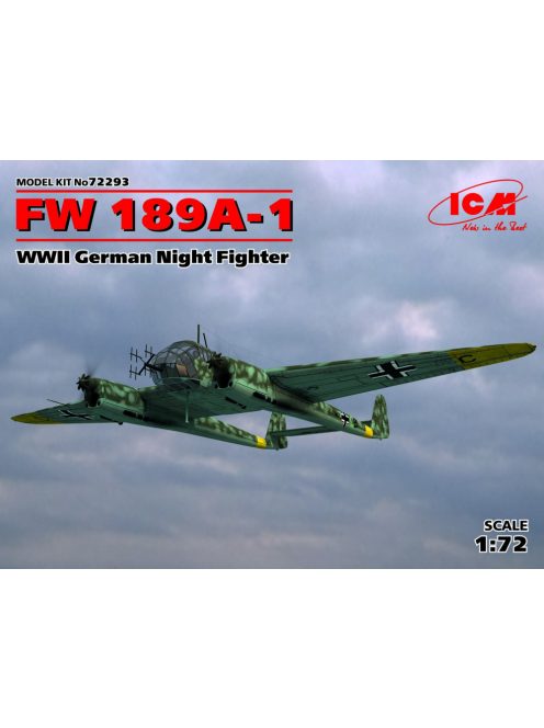 ICM - FW 189A-1 WWII German Night Fighter