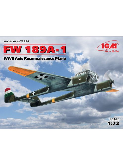 ICM - FW 189A-1 WWII Axis Reconnaissane Plane