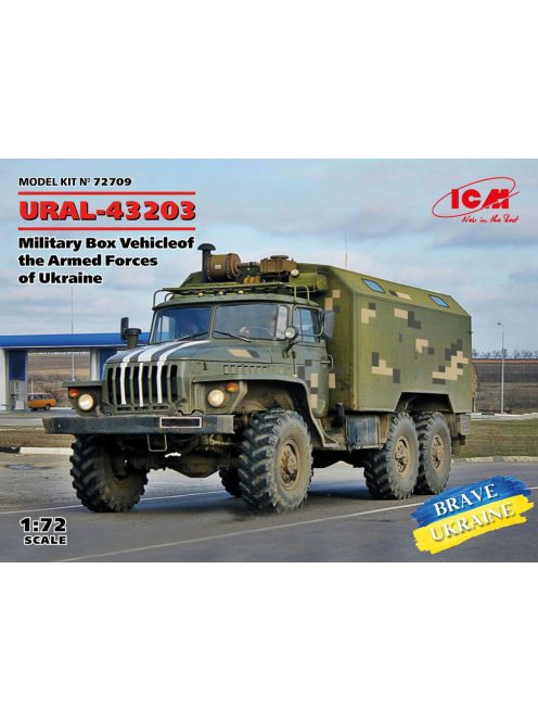 ICM - URAL-43203, Military Box Vehicle of the Armed Forces of Ukraine