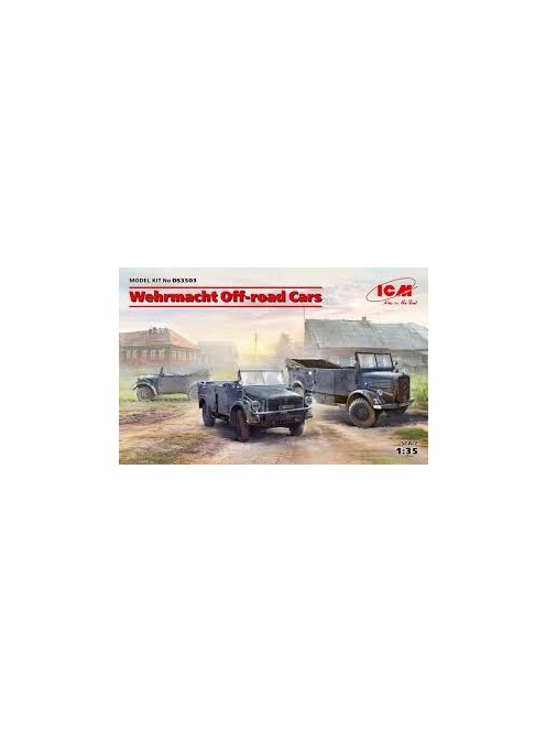 ICM - Wehrmacht Offroad Cars Kfz1 Horch 108 Typ 40 L1500A