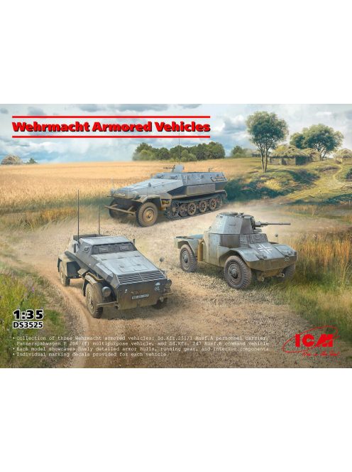 ICM - Wehrmacht Armored Vehicles