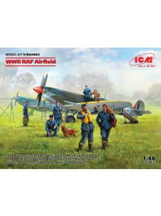   WWII RAF Airfield (Spitfire Mk.IX, Spitfire Mk.VII, RAF Pilots and Ground Personnel 7 figures)