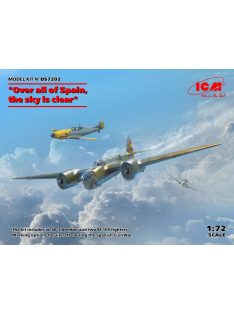   ICM - Over all of Spain, the sky is clear (SB 2M-100 Katiushka + two Me 109 E3 Pilot Ace)