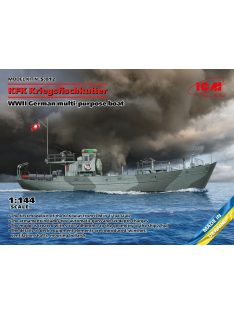   ICM - KFK Kriegsfischkutter, WWII German multi-purpose boat (100% new molds)