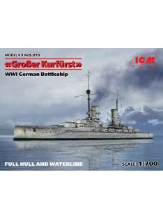 ICM - Großer Kurfürst (Full hull) WWI German Battleship