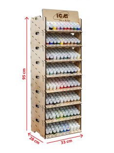 ICM - Plywood stand for paints