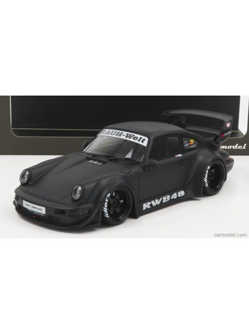 Ignition-Model - Porsche 911 964 Rwb Coupe 1990 Matt Black