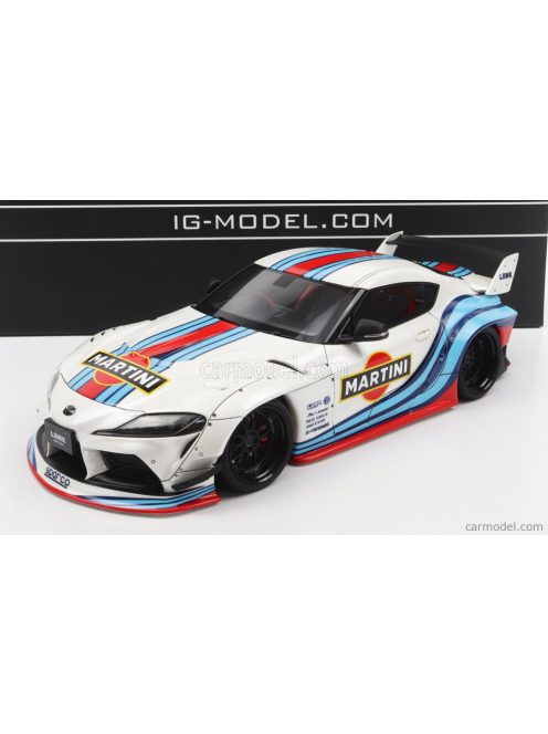 Ignition-Model - Toyota Supra (A90) N 0 Martini Racing Lb Works 2020 White Blue Red