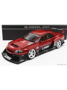   Ignition-Model - Nissan Skyline Lb-Er34 N 9 Super Silhouette Lbwk 1996 Red Black