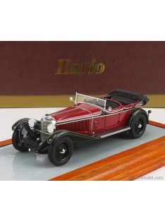   Ilario-Model - Mercedes Benz 710S S/N35952 Sport/4 Dual Cowl Tourer Gangloff Open 1928 Red Black