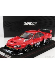   Inno-Models - Nissan Skyline Gt-R (R34) N 5 Lbwk Super Silhouette 2007 Red Black