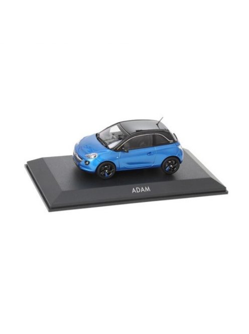 Iscale - 1:43 Opel Adam, Arden Blue/Onyx Black Dealer Box