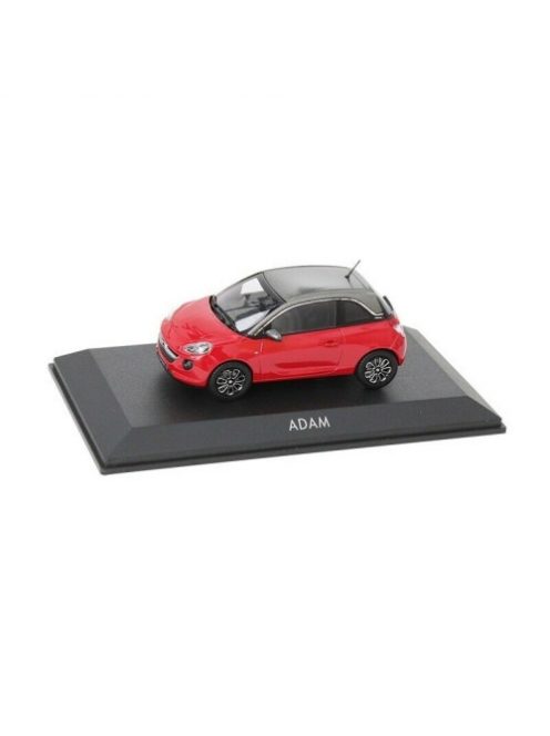 Iscale - 1:43 Opel Adam, Fire Red/Light Grey Dealer Box