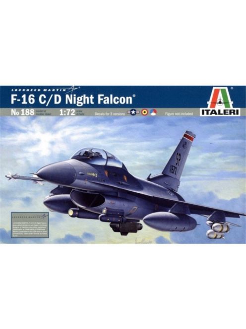 Italeri - 1:72 Lockheed-Martin F-16C/D Fighting Falcon