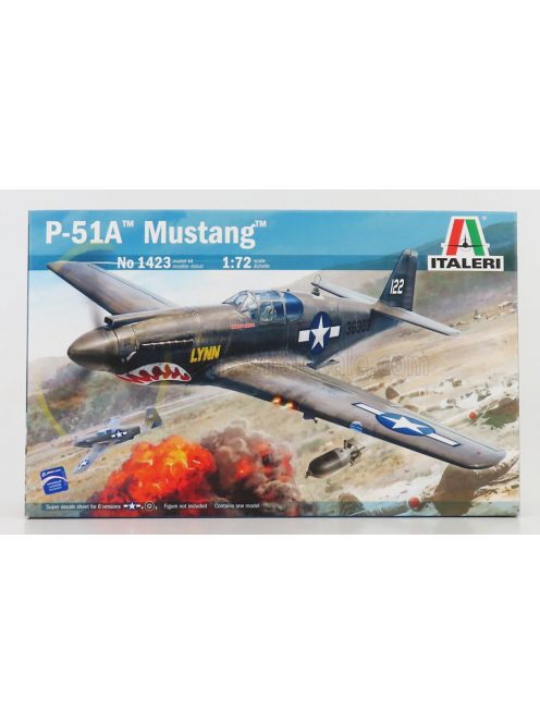 Italeri - NORTH AMERICAN P-51A MUSTANG AIRPLANE MILITARY 1941 