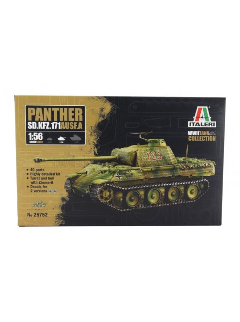 Italeri - TANK SD.KFZ. 171 PANTHER AUSF.A MILITARY 1945 /