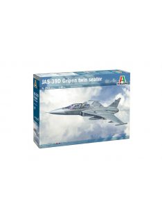   Italeri - 1:48 Swedish Fighter Aircraft JAS-39D Gripen Twin Seater – New Decals Edition