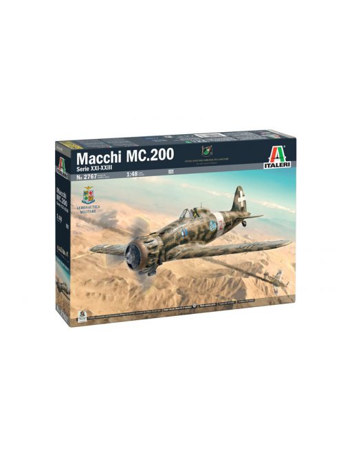 Italeri - 1:48 Macchi C.200 Serie XXI-XXIII