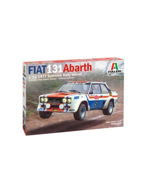 Italeri - Fiat131 Abarth San Remo Winner 1977