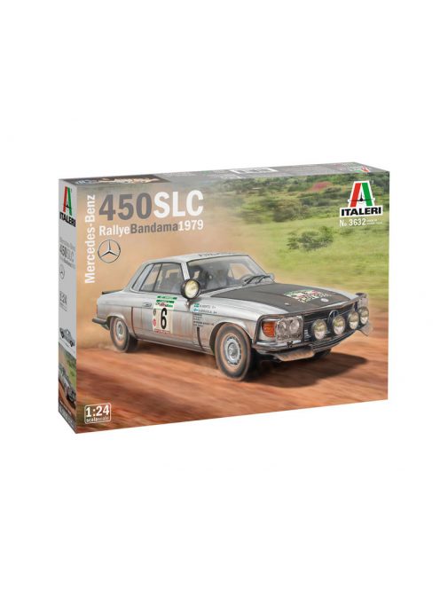 Italeri - Mercedes 450 SLC R. Bandama 1979