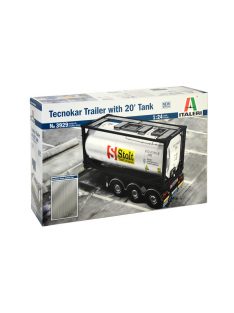 Italeri - Tecnokar Trailer With  20Ft tank