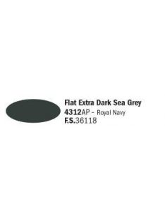 Italeri - Flat Extra Dark  Sea Grey - Acrylic Paint (20 ml)