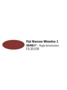 Italeri - Flat Marrone Mimetico 1 - Acrylic Paint (20 Ml)