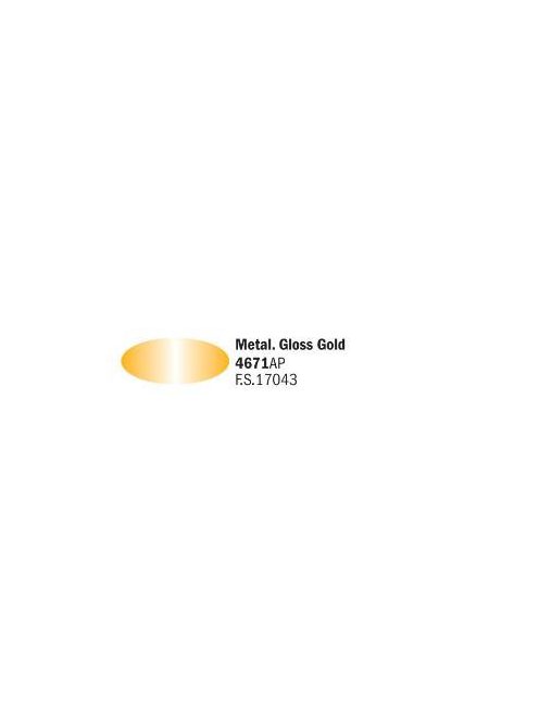 Italeri - Metal Gloss Gold - Acrylic Paint (20 ml)