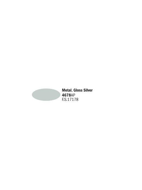 Italeri - Gloss Silver - Acrylic Paint (20 ml)