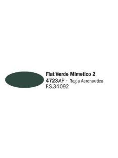 Italeri - Flat Verde Mimetico 2 - Acrylic Paint (20 Ml)