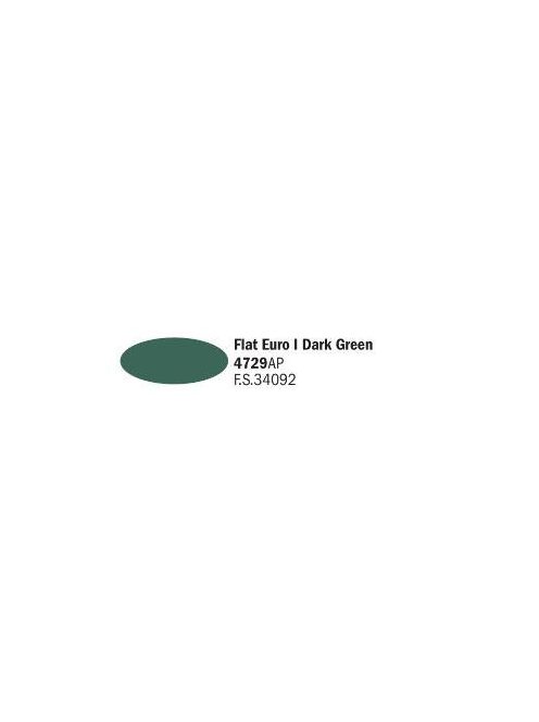 Italeri - Flat Euro I Dark Green - Acrylic Paint (20 ml)