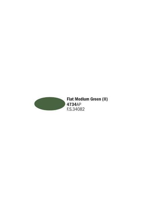 Italeri - Flat Medium Green (II) - Acrylic Paint (20 ml)